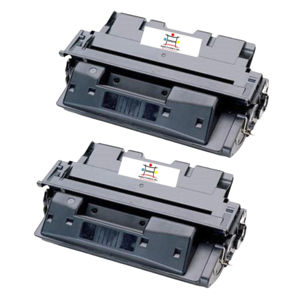 Ampuproducts Compatible Toner Cartridge Replacement for HP C8061X (61X) High Yield (10K YLD) 2-Pack