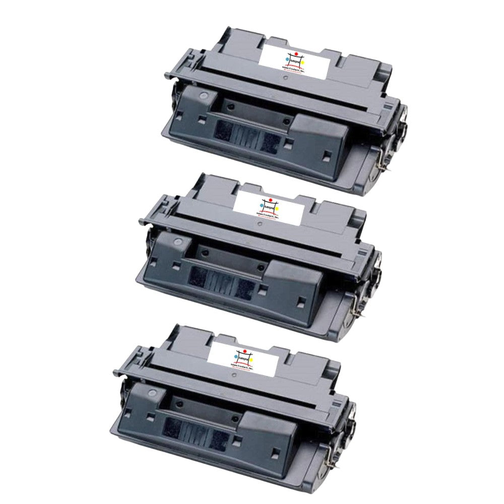 Ampuproducts Compatible Toner Cartridge Replacement For HP C8061X (61X) High Yield (10K YLD) 3-Pack