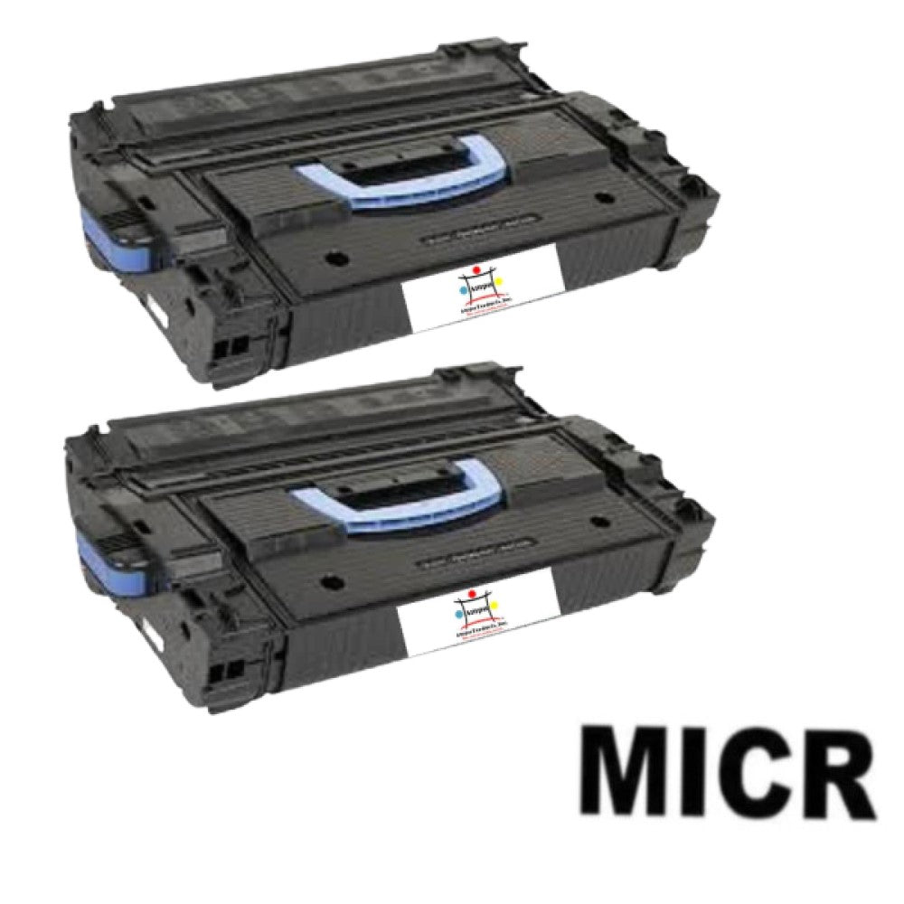 Ampuproducts Compatible Toner Cartridge Replacement for HP C8543X (43X) High Yield Black (30K YLD) 2-Pack (W/Micr)