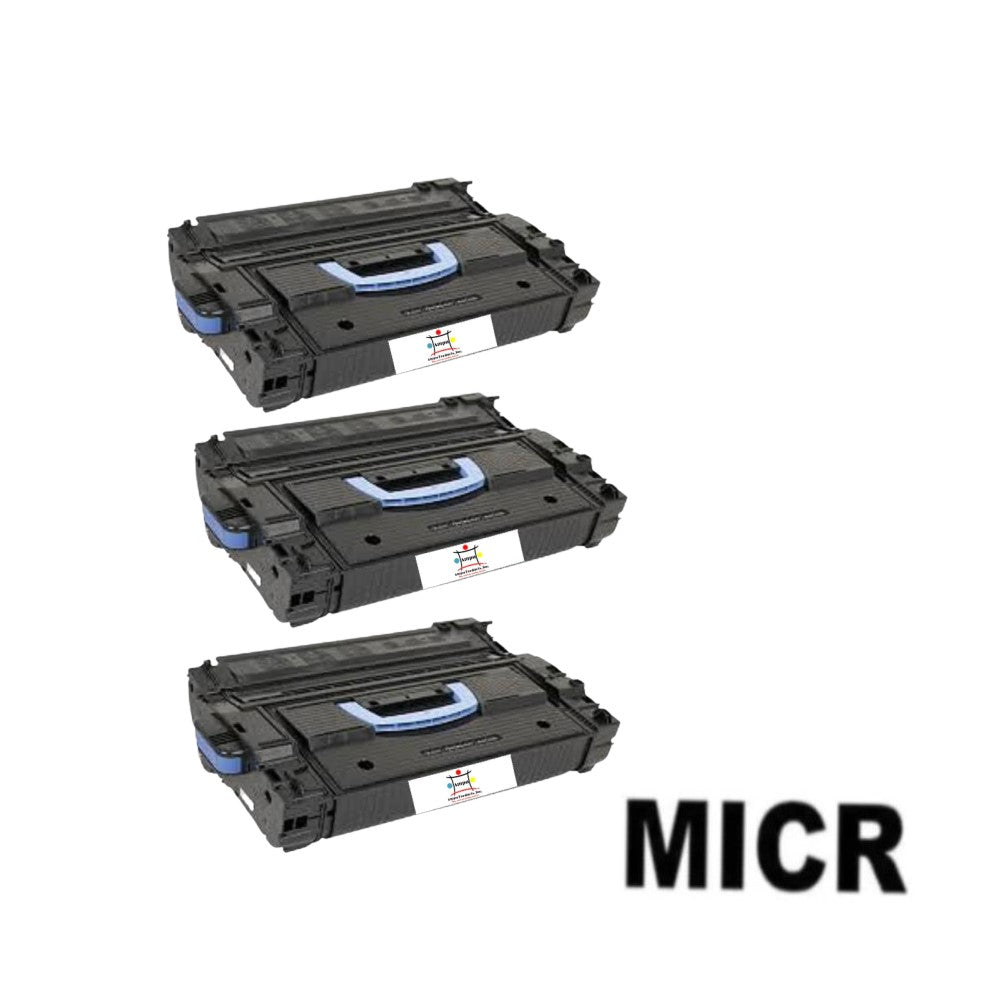 Ampuproducts Compatible Toner Cartridge Replacement for HP C8543X (43X) High Yield Black (30K YLD) 3-Pack (W/Micr)