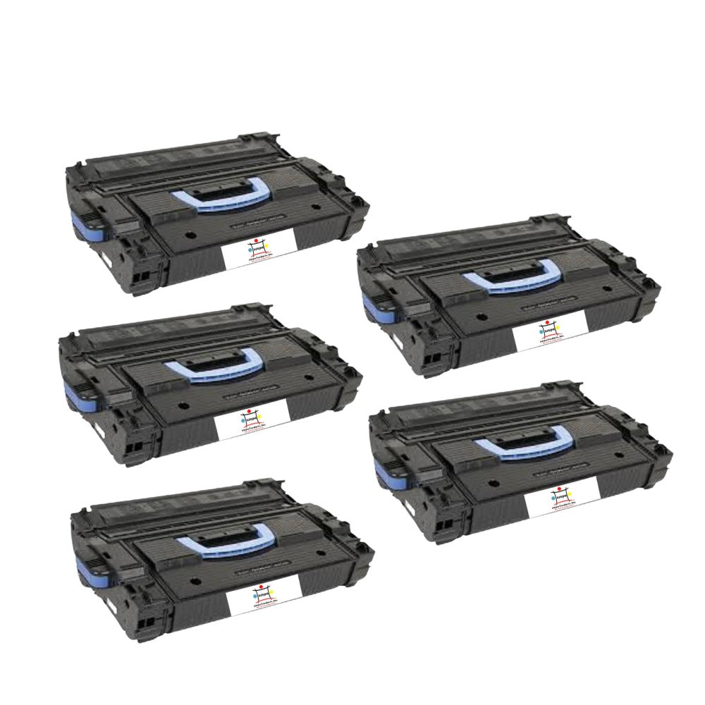 Ampuproducts Compatible Toner Cartridge Replacement for HP C8543X (43X) High Yield Black (30K YLD) 5-Pack
