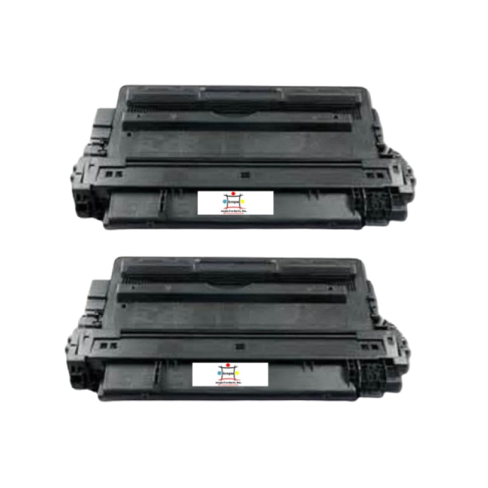 Ampuproducts Compatible Toner Cartridge Replacement for HP CF214A (14A) Black (10K YLD) 2-Pack