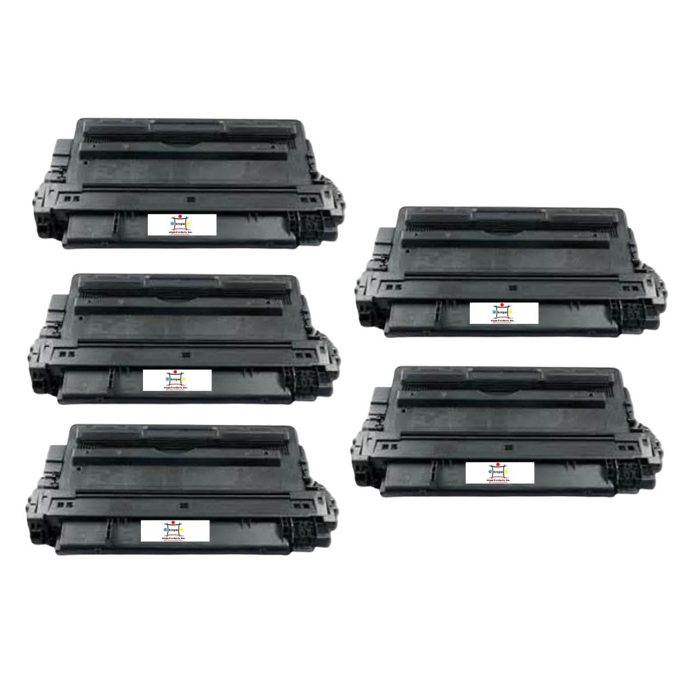 Ampuproducts Compatible Toner Cartridge Replacement for HP CF214A (14A) Black (10K YLD) 5-Pack