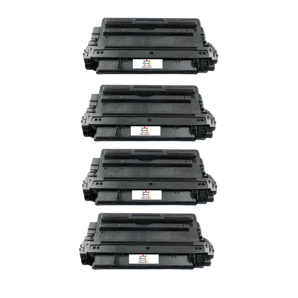 Ampuproducts Compatible Toner Cartridge Replacement for HP CF214A (14A) Black (10K YLD) 4-Pack