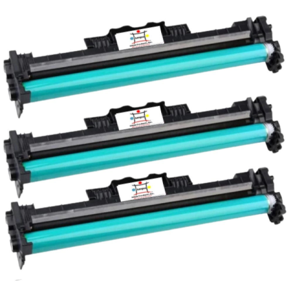 Ampuproducts Compatible Drum Unit Replacement for HP CF219A (19A) Black (12K YLD) 3-Pack