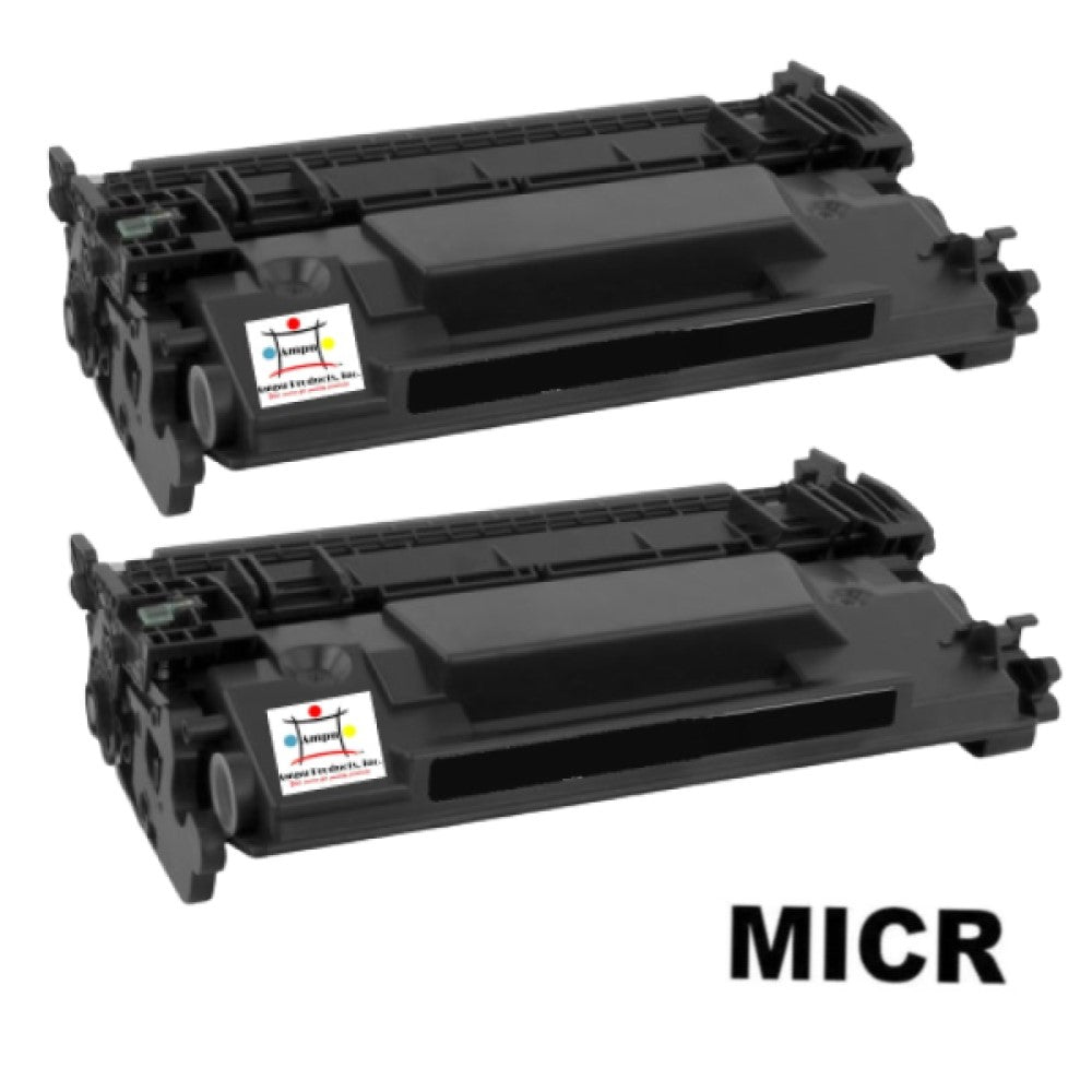 Ampuproducts Compatible Toner Cartridge Replacement for HP CF226A (26A) Black (3.1K YLD) 2-Pack (W/Micr)