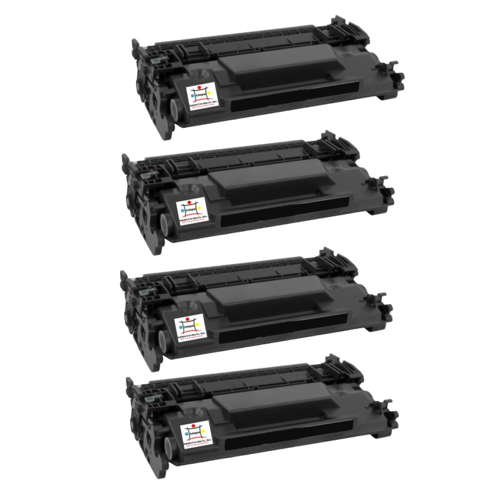 Ampuproducts Compatible Toner Cartridge Replacement for HP CF226A (26A) Black (3.1K YLD) 4-Pack