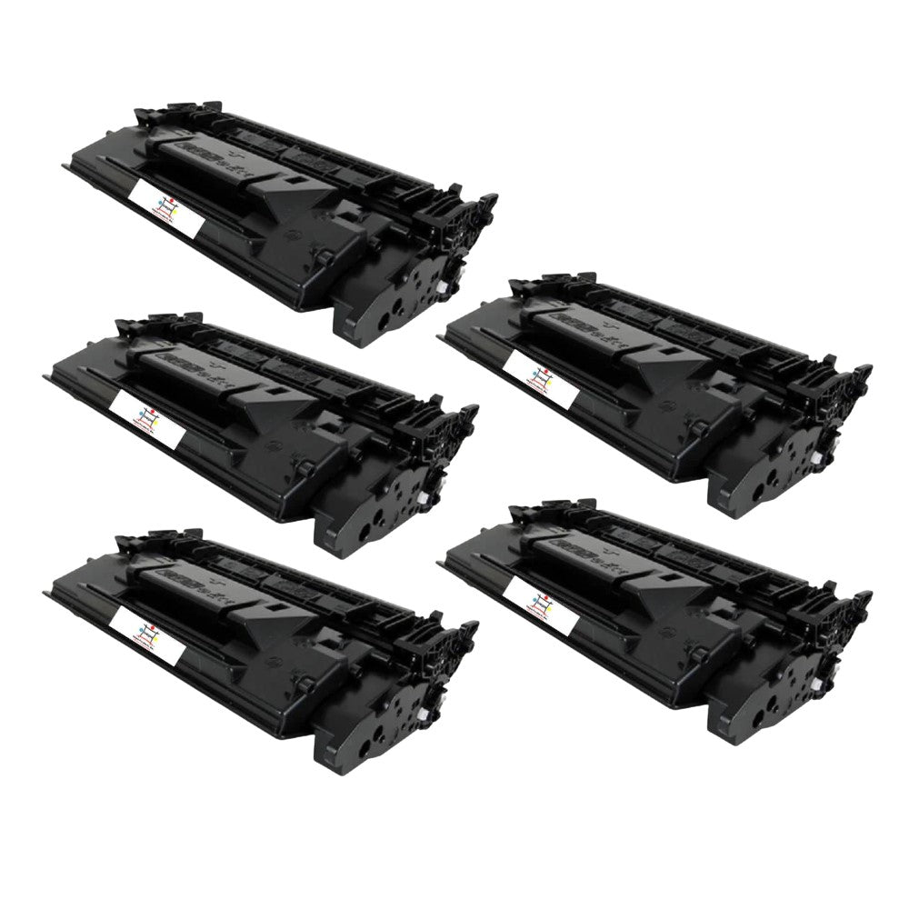 Ampuproducts Compatible Toner Cartridge Replacement for HP CF226XX (26X) Extra High Yield (15K YLD) 5-Pack
