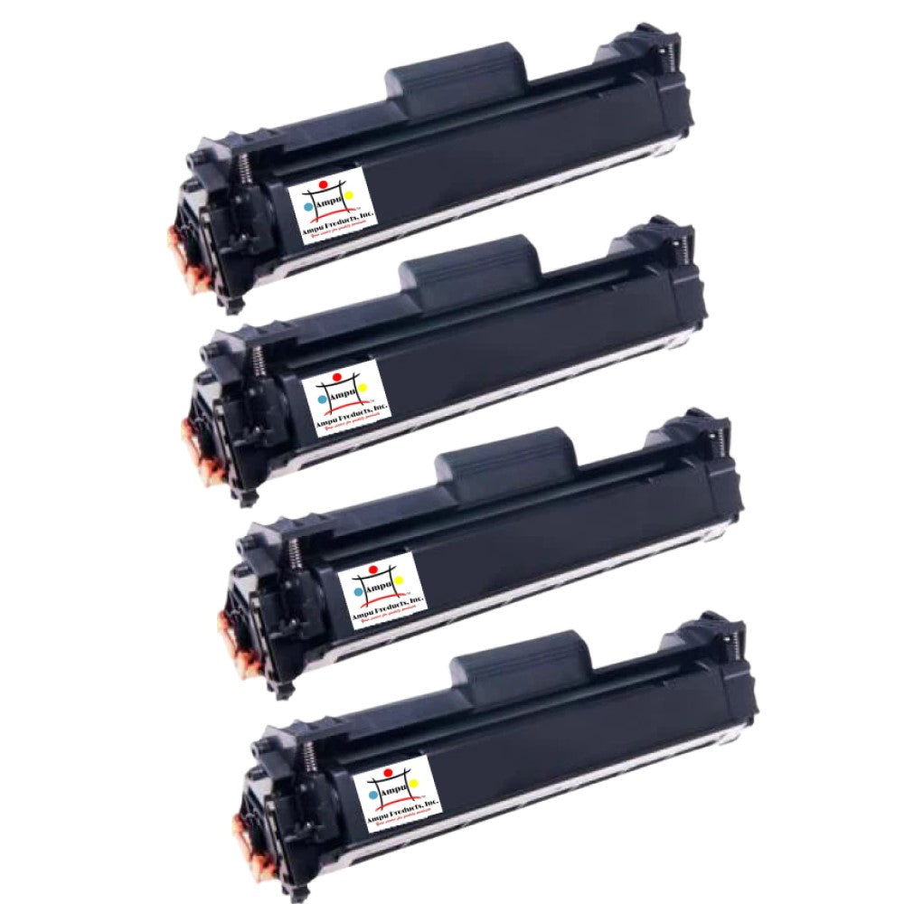 Ampuproducts Compatible Toner Cartridge Replacement for HP CF248A (48A) Black (2K YLD) 4-Pack (Jumbo)