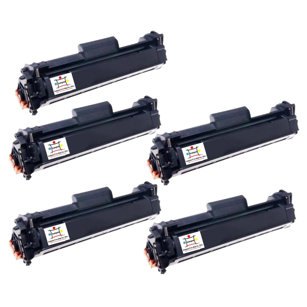 Ampuproducts Compatible Toner Cartridge Replacement for HP CF248A (48A) Black (2K YLD) 5-Pack (Jumbo)