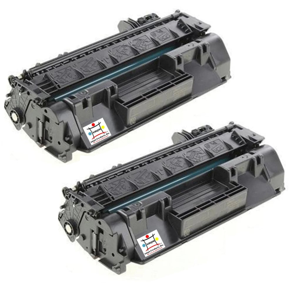 Ampuproducts Compatible Toner Cartridge Replacement for HP CF280X (80X) High Yield Black (6.9K YLD) 2-Pack