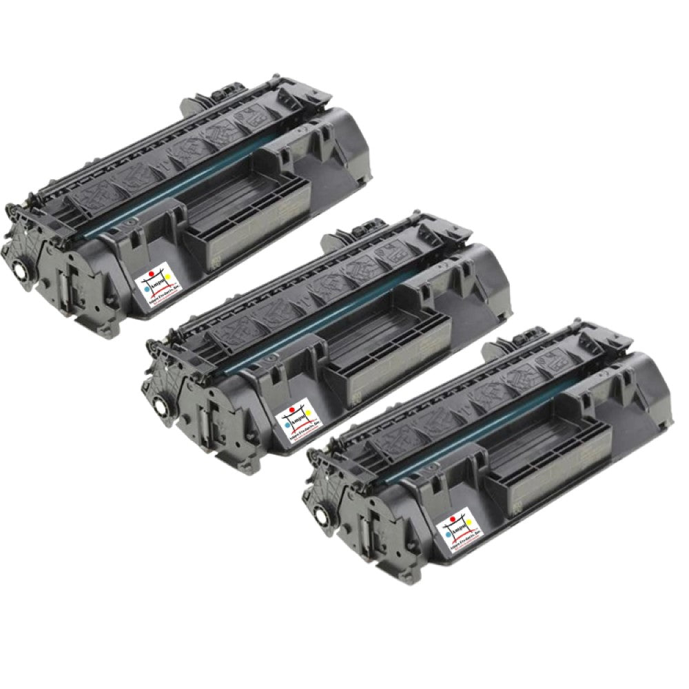 Ampuproducts Compatible Toner Cartridge Replacement for HP CF280X (80X) High Yield Black (6.9K YLD) 3-Pack