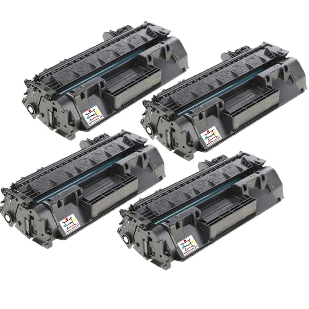 Ampuproducts Compatible Toner Cartridge Replacement for HP CF280X (80X) High Yield Black (8K YLD) 4-Pack (Jumbo)