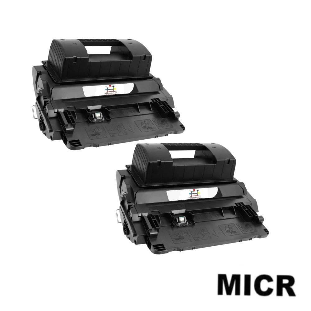 Ampuproducts Compatible Toner Cartridge Replacement for HP CF281X (81X) High Yield Black (25K YLD) 2-Pack (W/Micr)