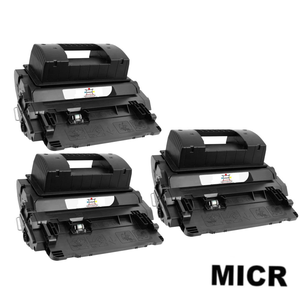 Ampuproducts Compatible Toner Cartridge Replacement for HP CF281X (81X) High Yield Black (25K YLD) 3-Pack (W/Micr)