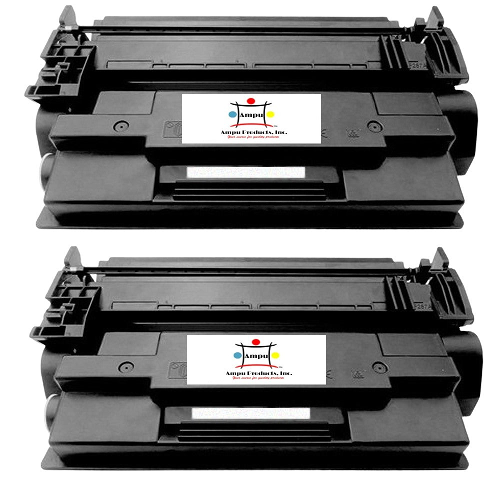 Ampuproducts Compatible Toner Cartridge Replacement For HP CF287A (87A) Black (9K YLD) 2-Pack