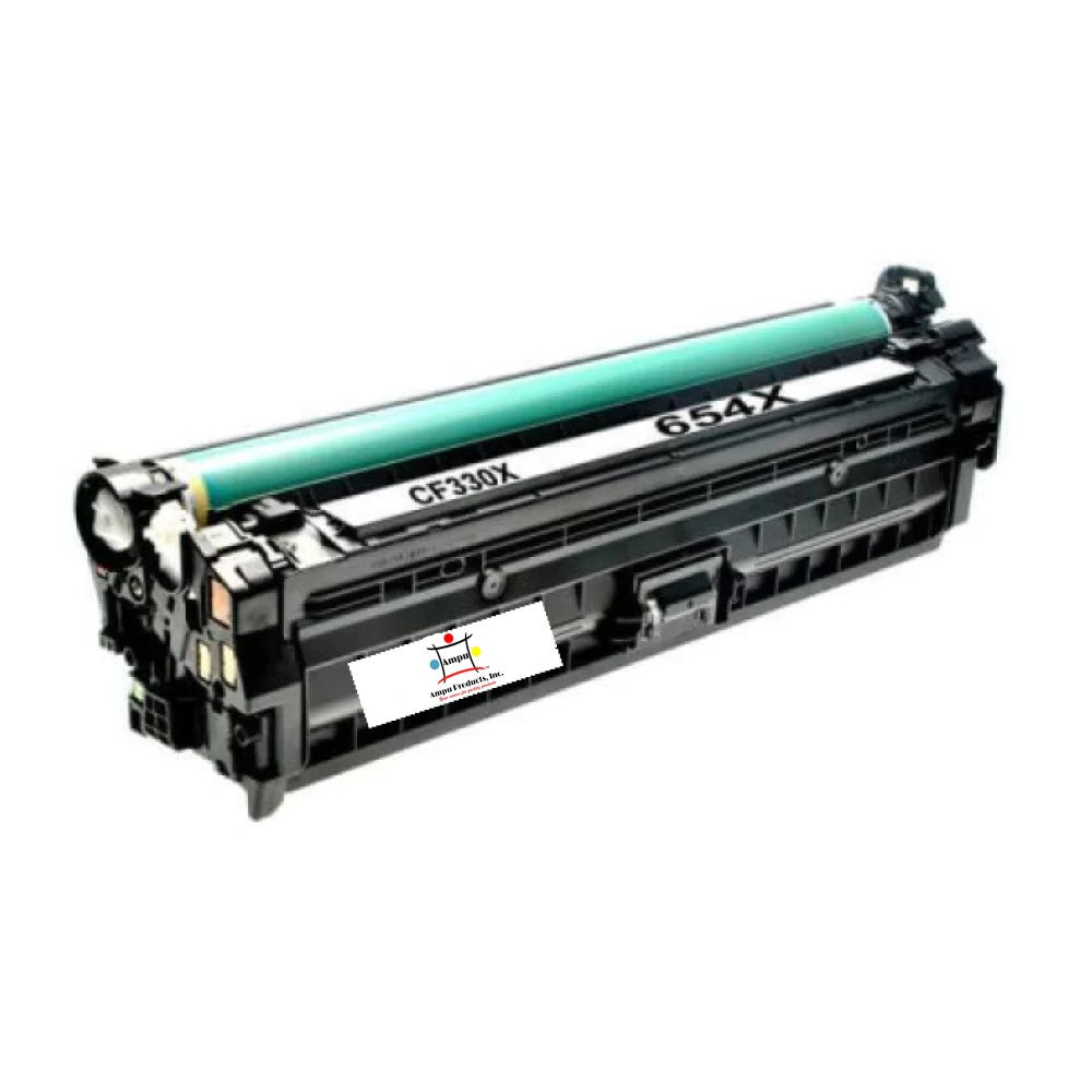 Ampuproducts Compatible Toner Cartridge Replacement for HP CF330X (654X) High Yield Black (20.5K YLD)