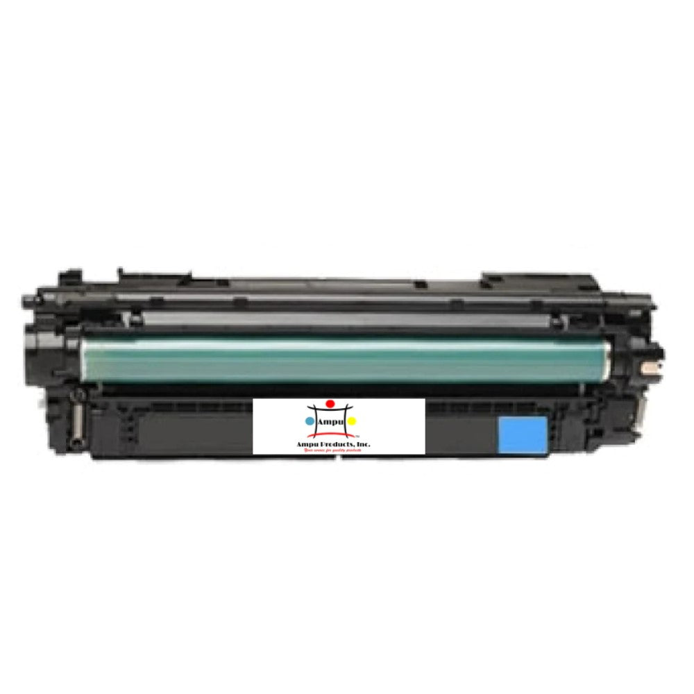 Ampuproducts Compatible Toner Cartridge Replacement for HP CF461X (656X) High Yield Cyan (22K YLD)