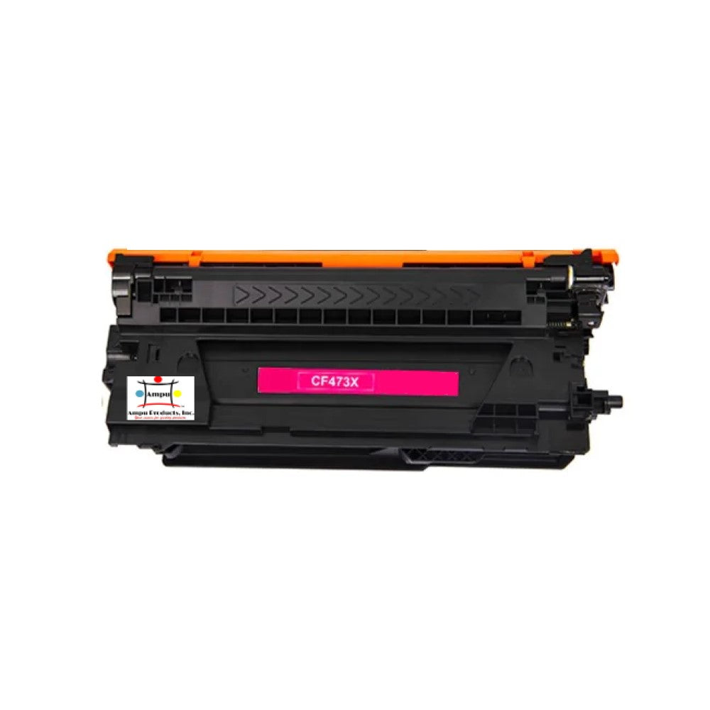 Ampuproducts Compatible Toner Cartridge Replacement For HP CF473X (657X) High Yield Magenta (23K YLD)