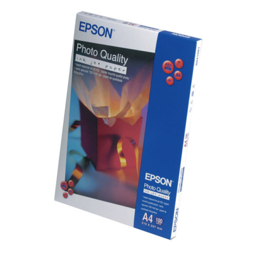 EPSS041067 Epson Photo Quality Ink Jet Paper - Matte - Legal (8.5 in x 14 in) - 105 g/m² - 100 sheet(s) photo paper - for EcoTank ET-3600; Expression ET-3600; WorkForce ET-16500, WF-3540; WorkForce Pro WF-6090