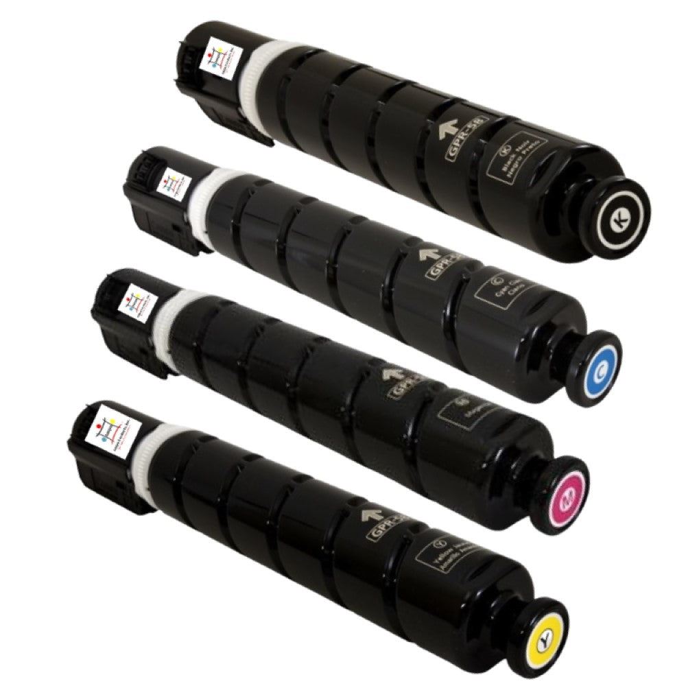 Ampuproducts Compatible Toner Cartridge Replacement For CANON 2182C003AA; 2183C003AA; 2184C003AA; 2185C003AA (GPR-58) COMPATIBLE (4-PACK)