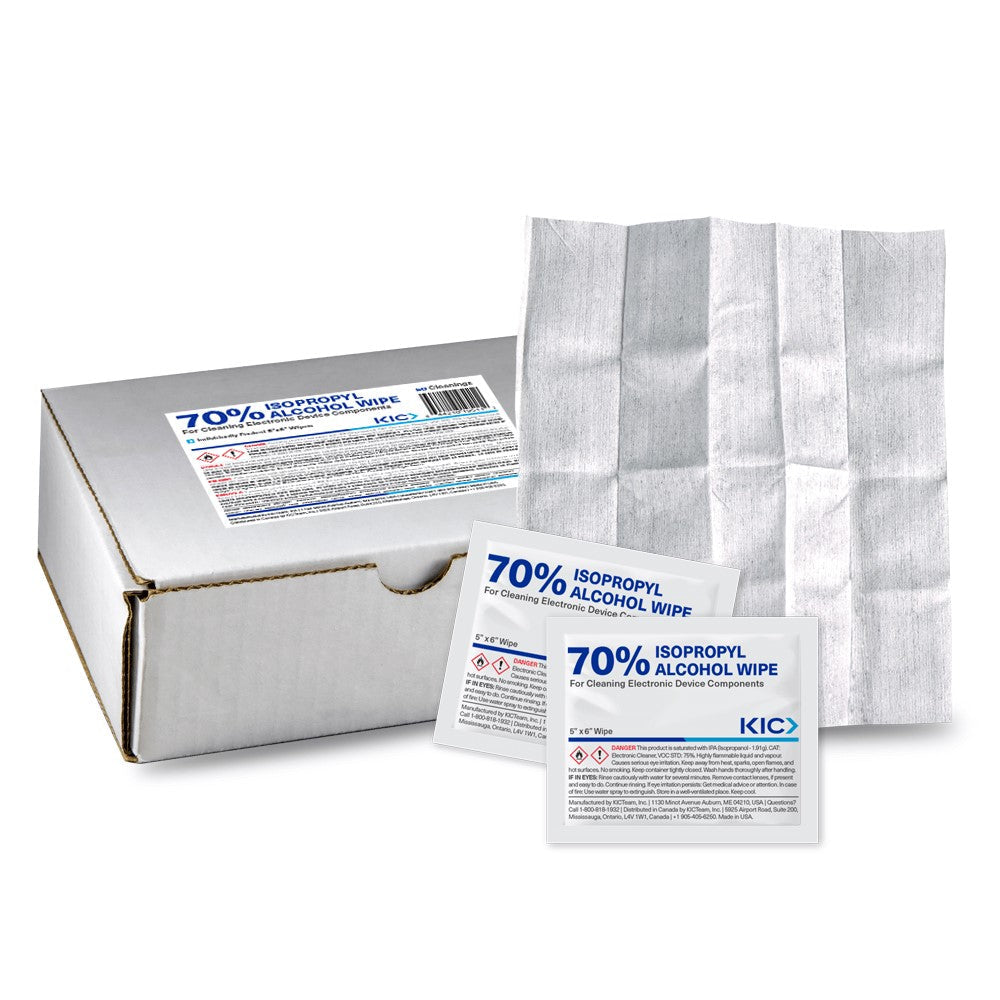 KICK2WST50IPA70 KICTEAM 70% IPA DEVICE CLEANING WIPES-50ct