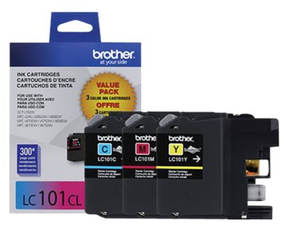 GENUINE  BROTHER LC1013PKS MULTI PACK INK CARTRIDGE