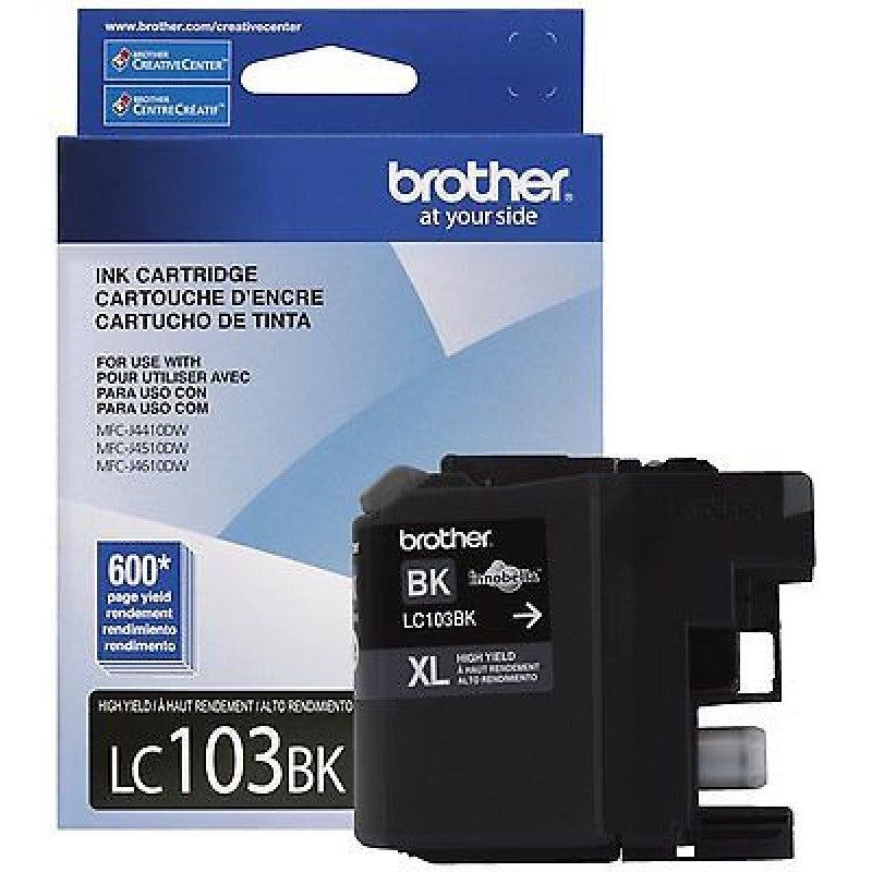 GENUINE BROTHER LC103BK INK CARTRIDGE