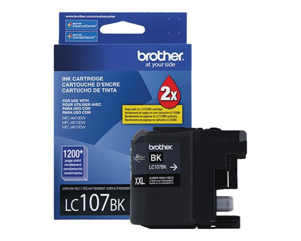 GENUINE BROTHER LC107BK INK CARTRIDGE