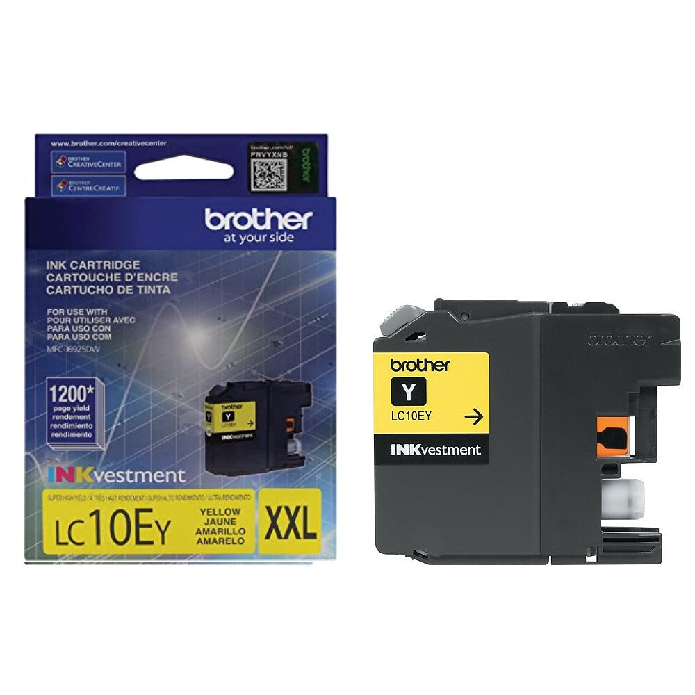 GENUINE BROTHER LC10EY INK CARTRIDGE