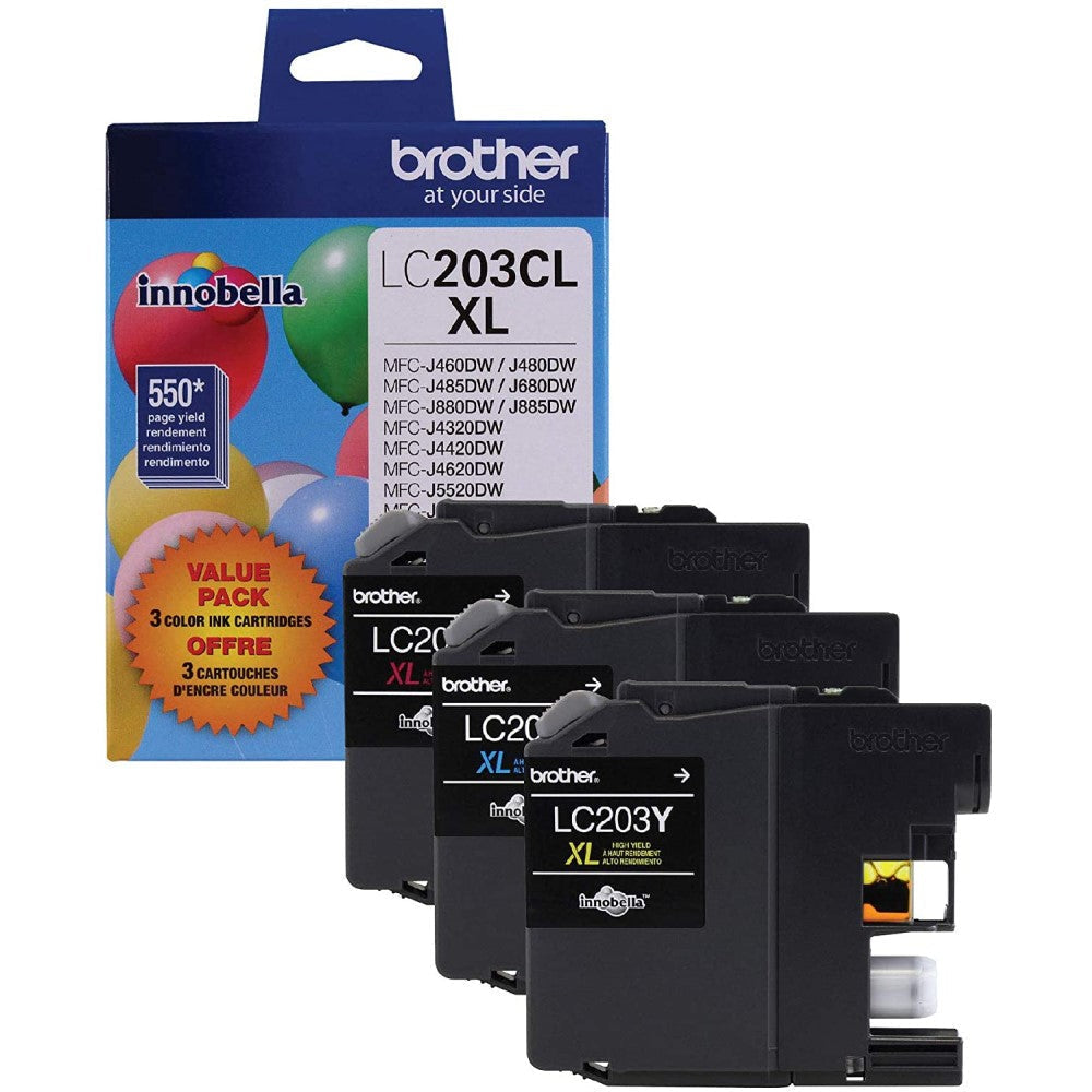 GENUINE BROTHER LC2033PKS MULTI PACK INK CARTRIDGE