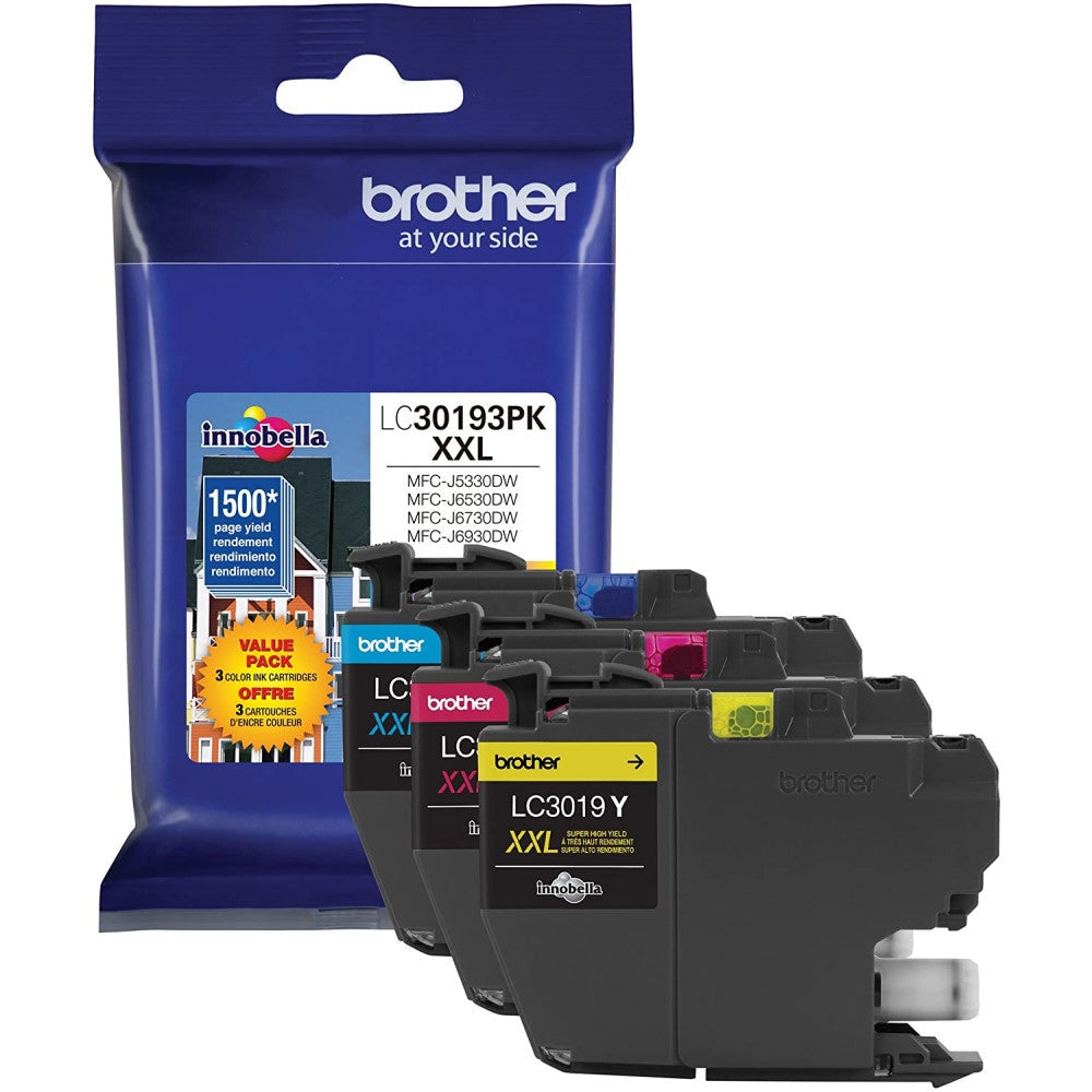 GENUINE BROTHER LC30193PK INK CARTRIDGE