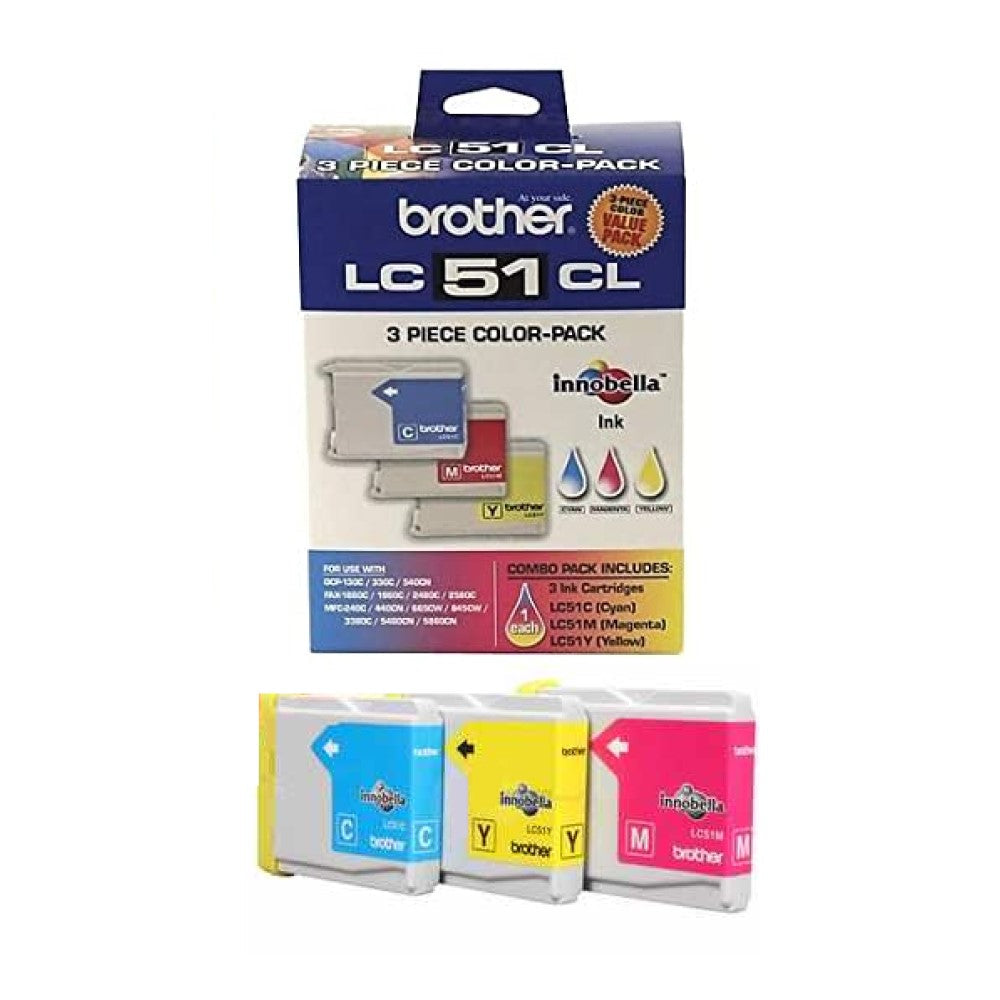 GENUINE BROTHER LC513PKS MULTI PACK INK CARTRIDGE