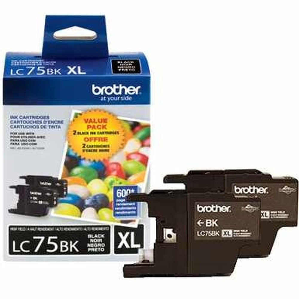 GENUINE BROTHER LC752PKS DUAL PACK INK CARTRIDGE