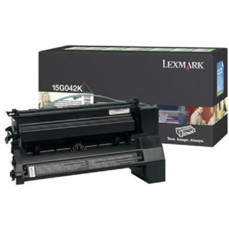 GENUINE  LEXMARK 15G042K BLACK TONER CARTRIDGE