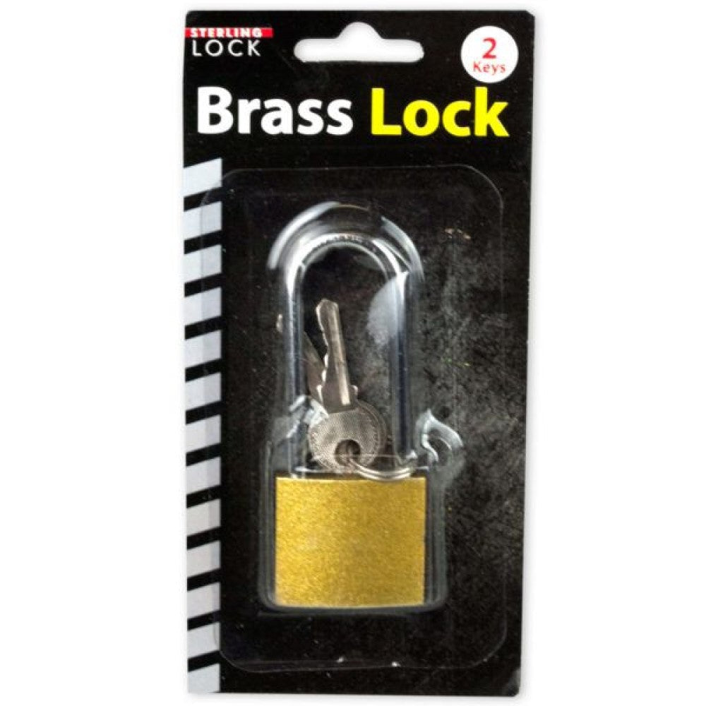 LL014 Long Shank Iron Padlock with Keys