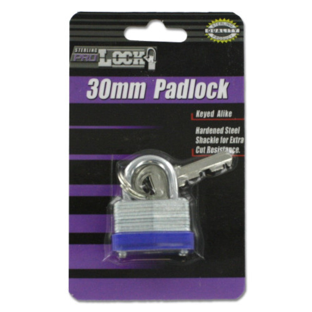 LL016 Short Shackle Padlock with Keys