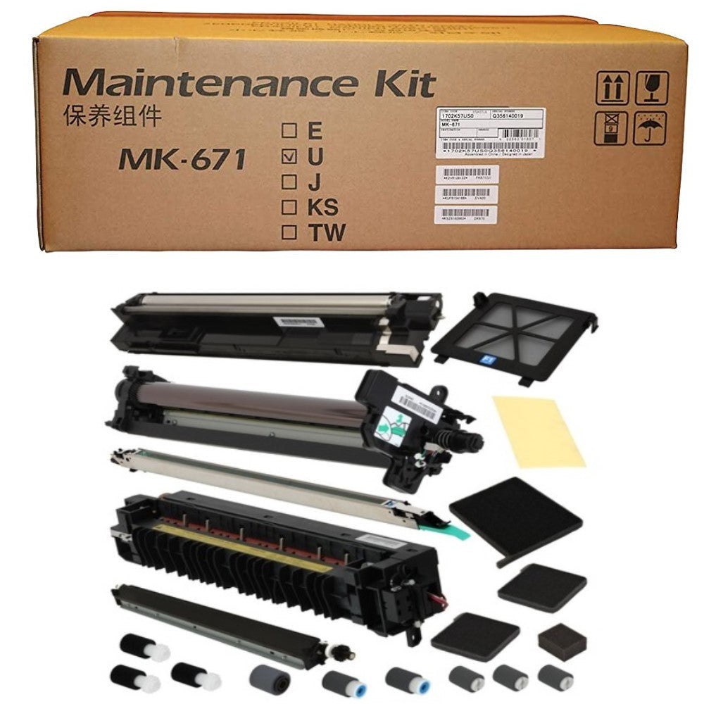 GENUINE KYOCERA MITA MK671 MAINTENANCE KIT