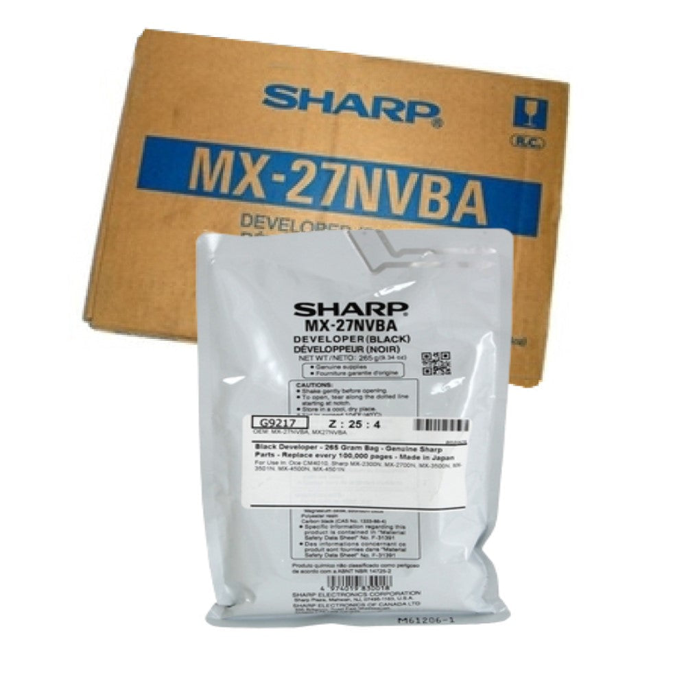 GENUINE SHARP MX27NVBA BLACK DEVELOPER