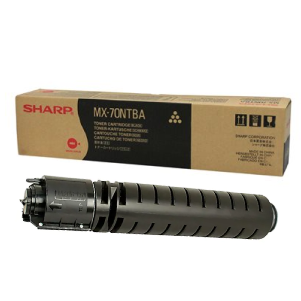 GENUINE SHARP MX70NTBA BLACK TONER CARTRIDGE