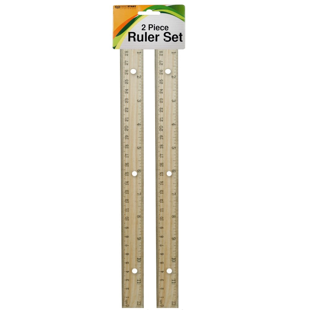 OP093 Wooden Ruler Set