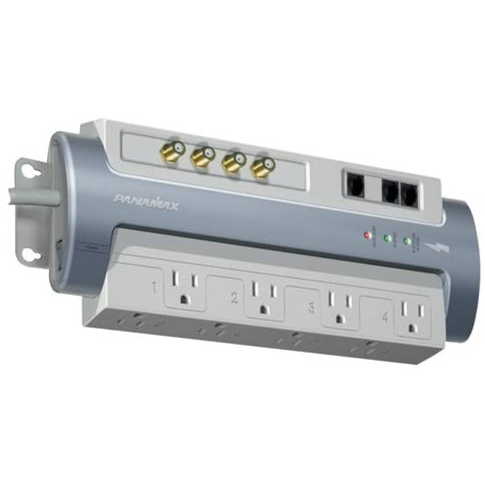 pmxm8av panamax m8 av premium 8 outlet tel coax surge