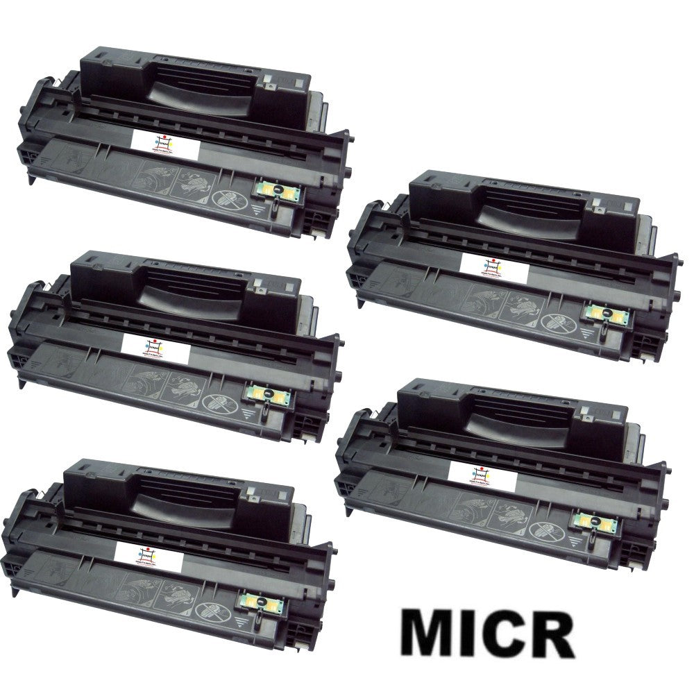 Ampuproducts Compatible Toner Cartridge Replacement for HP Q2610A (10A) Black (6K YLD) 5-Pack (W/Micr)