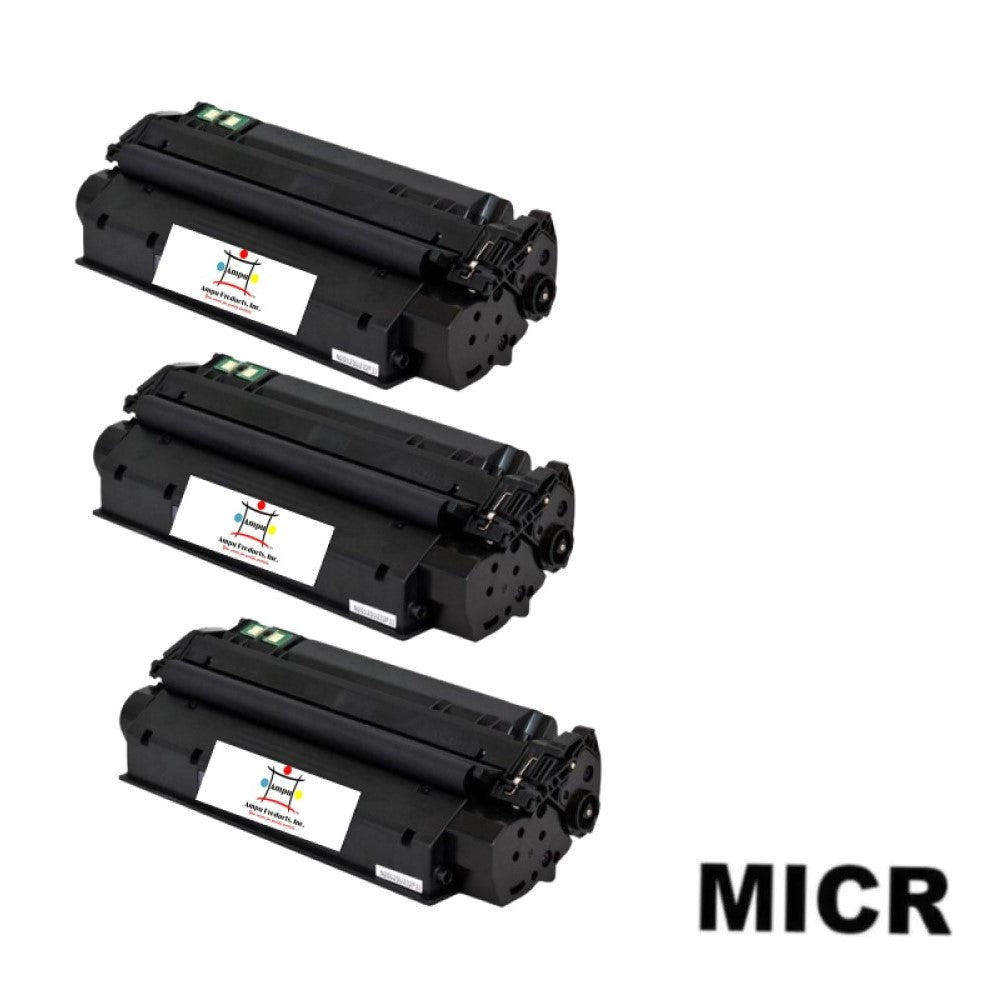 Ampuproducts Compatible Toner Cartridge Replacement for HP Q2613A (13A) Black (2.5K YLD) 3-Pack (W/Micr)