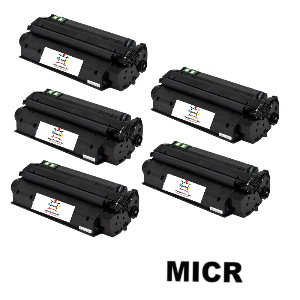 Ampuproducts Compatible Toner Cartridge Replacement for HP Q2613A (13A) Black (2.5K YLD) 5-Pack (W/Micr)