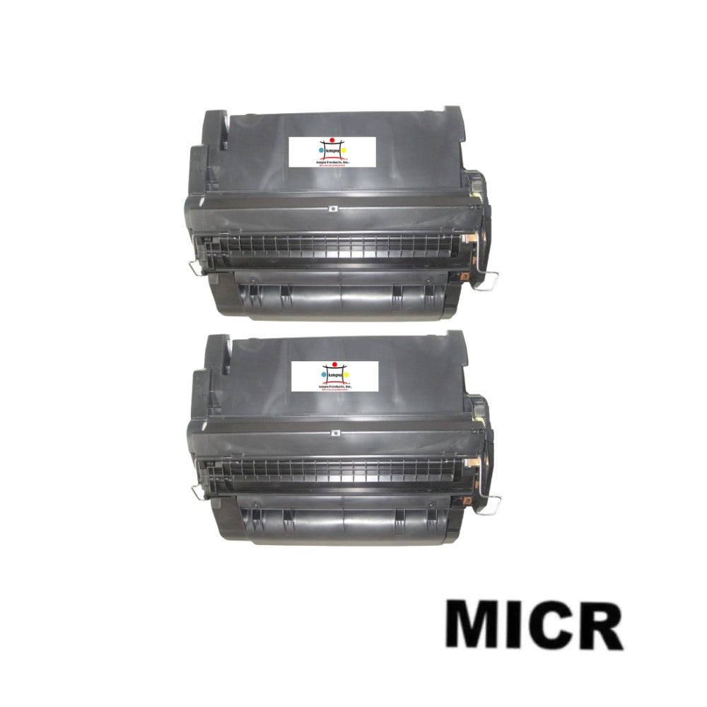 Ampuproducts Compatible Toner Cartridge Replacement For HP Q5942A (42A) Black (10K YLD) 2-Pack (W/Micr)