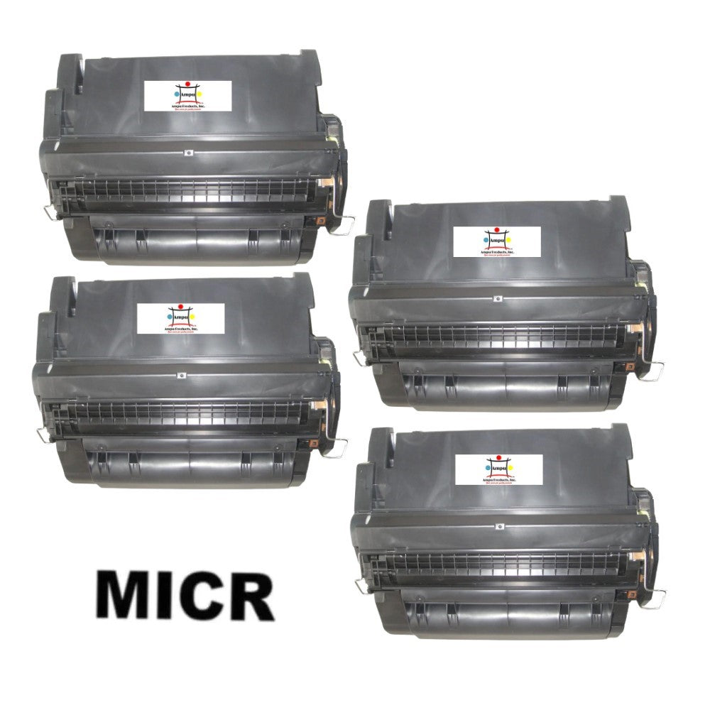 Ampuproducts Compatible Toner Cartridge Replacement For HP Q5942A (42A) Black (10K YLD) 4-Pack (W/Micr)