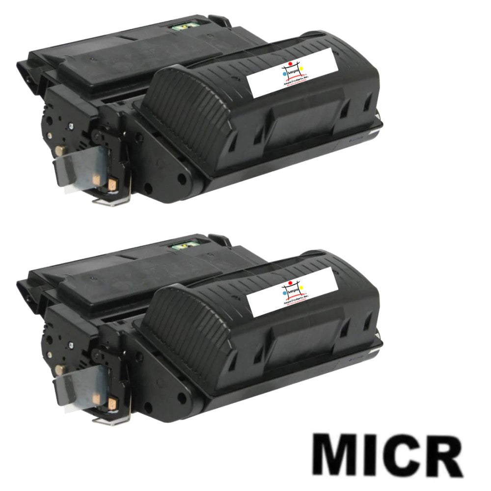 Ampuproducts Compatible Toner Cartridge Replacement for HP Q5942X (42X) High Yield Black (20K YLD) 2-Pack (W/Micr)