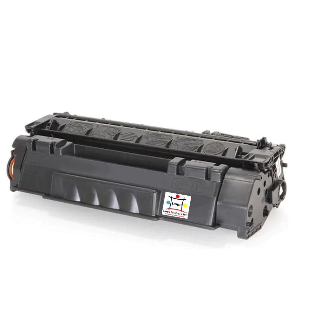 Ampuproducts Compatible Toner Cartridge Replacement for HP Q7553X (53X) High Yield Black (7K YLD)