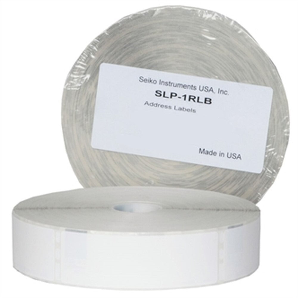 SKPSLP-1RLB Seiko Instruments SLP-1RLB - Clear - 1.13 in x 3.5 in 1000 label(s) (1 roll(s) x 1000) address labels - for Smart Label Printer 620, 650SE